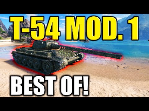Warrior of the East: T-54 Mod. 1 Best Moments on the Battlefield! | World of Tanks