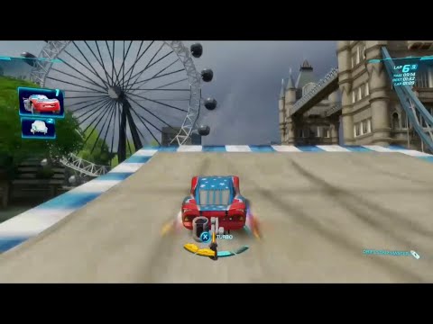 Cars 2 The Video Game | Daredevil Lightning - Hyde Tour | 9 laps