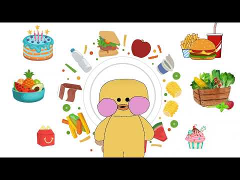 Paper Duck Food - Patinho de Papel Para Imprimir