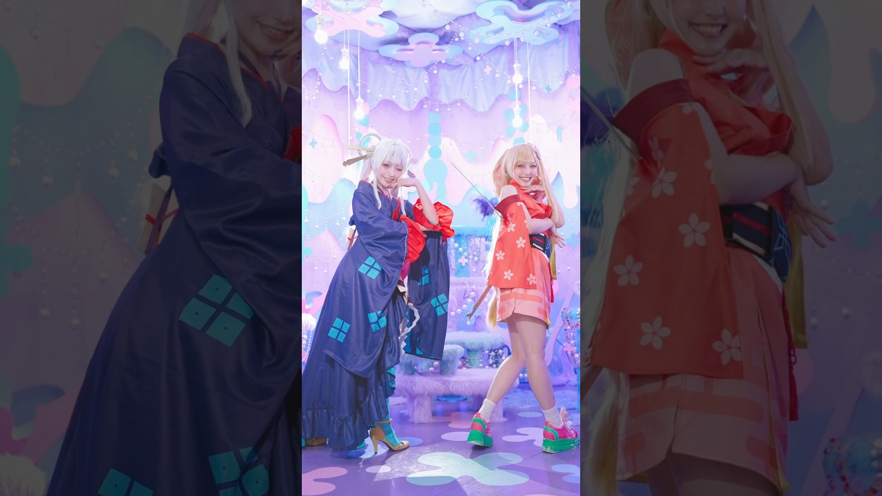 ray 超かぐや姫！ver.コスプレして踊ってみたよ。with @amidesudoumo