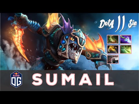 SUMAIL - SLARK DOTA 2 7.24 CARRY SAFELANE GAMEPLAY BUILD | DOTA 2 PRO PLAYER GAMEPLAY