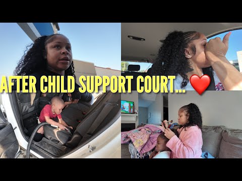 After Child Support Court… I Didn’t Expect This 😭🙏 | Mom of 4 Vlog