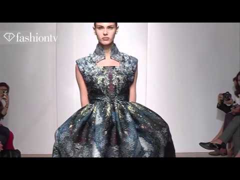 Yiqing Yin Couture Fall Winter 2013 14 Show Paris Couture Fashion Week FashionTV