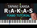 Tapani Kansa R A K A S Piano Tutorial