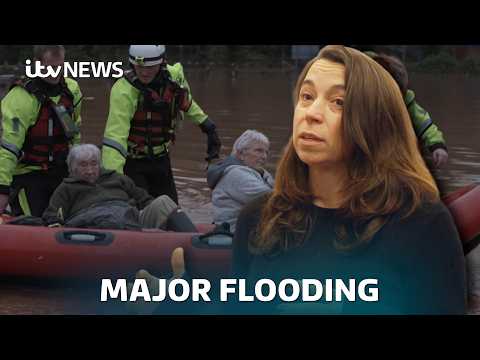 Storm Claudia causes severe and widespread flooding in Wales | ITV News