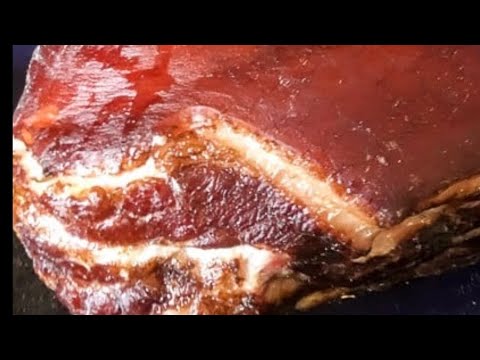 Simple Smoked Picnic Ham