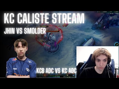 KC Caliste Stream | Lot xKenzuke KCB Hazel VS Skeanz Caliste | Jhin VS Smolder | Challenger Gameplay