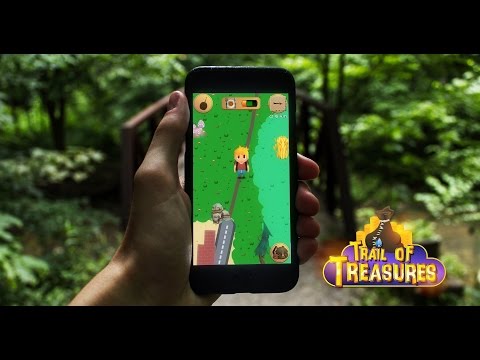 Trail of Treasures - Location Based Game Video