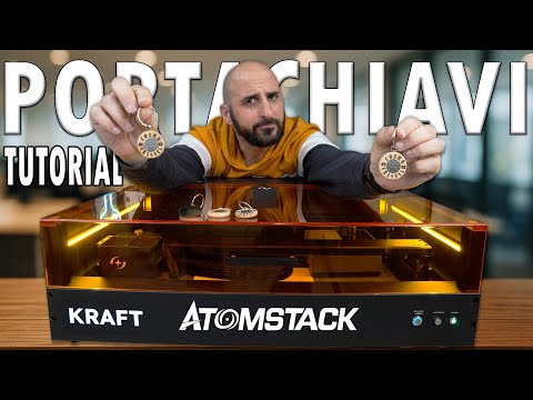 How to Make a Wood and Steel Keychain with a Single Laser – Atomstack Kraft