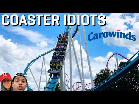 Coaster Idiots Go to Carowinds (July 2021) - ElToroWifey Rides Fury 325!