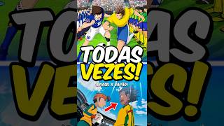 TODOS os BRASIL x JAPÃO dos ANIMES! ⚽🔥