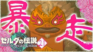 【ゼルダの伝説TotK】イカれちまったユン坊と岩竜イルバジア＃21【ティアーズオブザキングダム攻略】