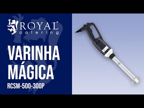 vídeo - Varinha mágica - 500 W - 300 mm - de 4000 a 16 000 RPM