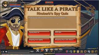 [AQW] Talk Like A Pirate Day TLAPD Spy Quiz ANSWERS 2017