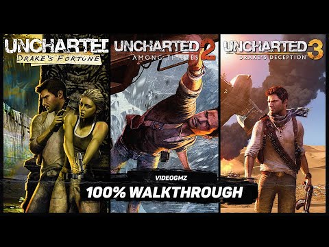 Uncharted The Nathan Drake Collection 100% Walkthrough Guide | All Collectibles | Platinum Trophy