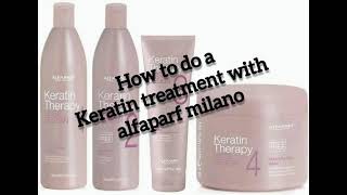 How to do keratin treatment