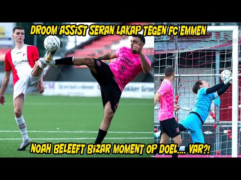 Seran Lakap's dream assist against FC Emmen. Noah has a bizarre moment in goal... VAR?!