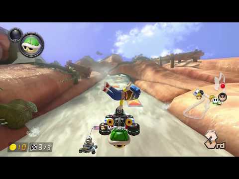 Mario Kart 8 Deluxe: Online VS Match #1 (Shy Guy Falls) [1080 HD]