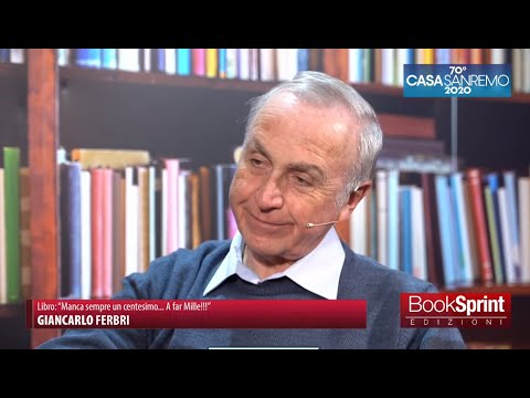 Giancarlo Ferbri da Casa Sanremo 2020 - BookSprint Edizioni