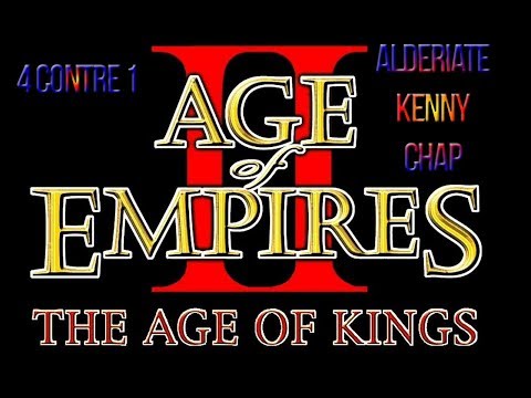SARDOCHE REPLAY - Age Of Empire 2 - 4 contre 1 - ft. Alderiate Kenny Chap