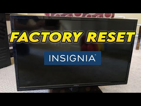 How to Factory Reset Insignia TV to Restore to Factory Settings