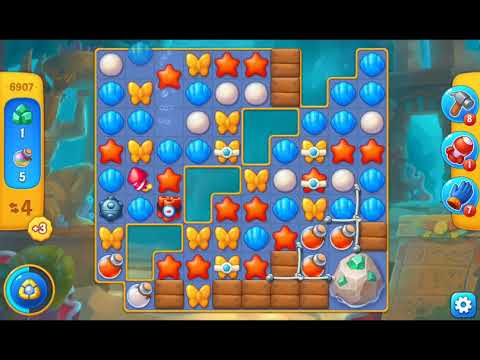 Fishdom 2021 - Level 6907   #playrix #fishdom #gaming