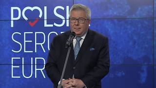 Ryszard Czarnecki - Briefing prasowy Europosła PiS