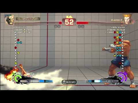 eldemolidor (Sagat) vs  xWAx Vortex (Guile)