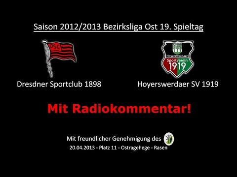 Dresdner SC 1898 - Hoyerswerdaer SV 1919 2:1 (20.04.2013)