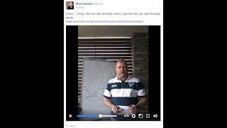 Stress - Why do we suffer from it, and why do we do what we do when we under stress.....