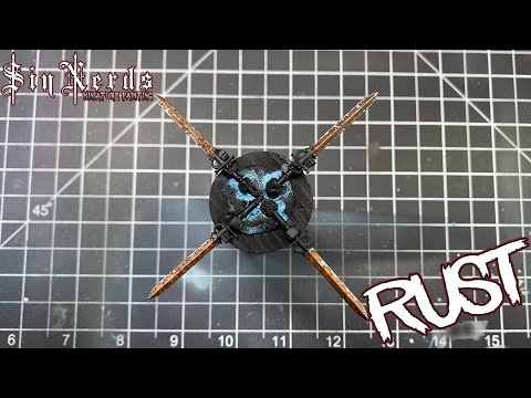 4 Rust techniques for painting Minis