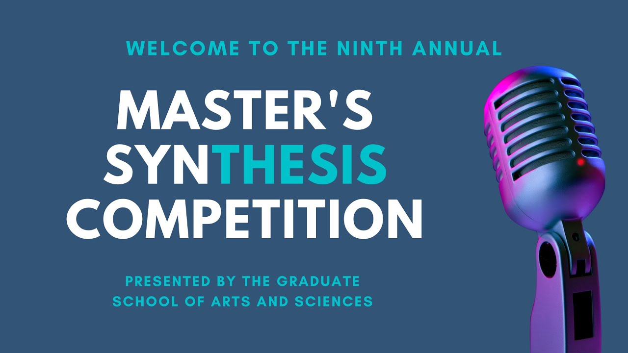 2025 GSAS Masters SynThesis Full Program