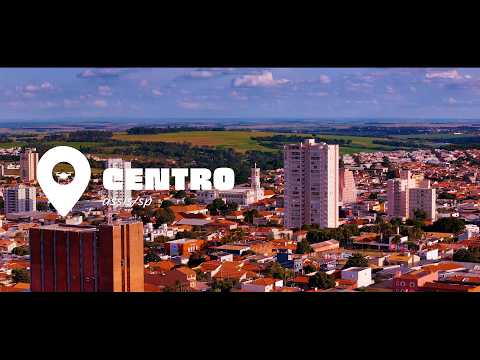 Drone filma o centro de Assis/SP