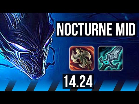NOCTURNE vs LEBLANC (MID) | 5/1/6 | KR Diamond | 14.24