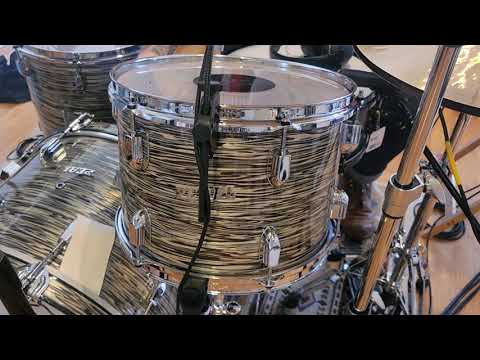 Drum Kits - Pearl President Series Deluxe 14x22 9x13 16x16 (Desert Ripple) image 11