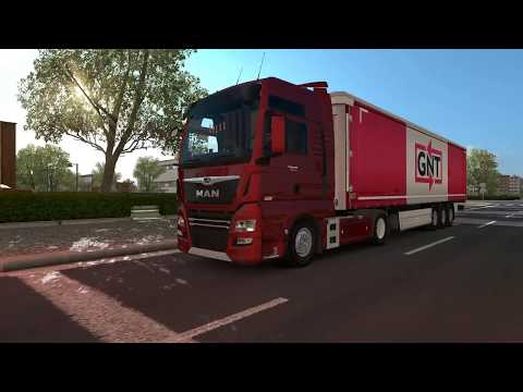 ETS2 - MAN TGX Euro 6 Performance line - Trip: København - Rostock