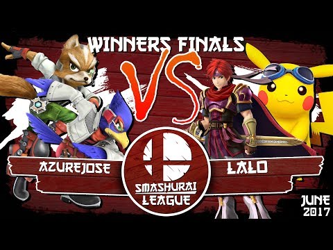 Smashurai Monthly #2 - AzureJose (Fox/Falco) Vs. Lalo (Pikachu/Roy) - Winners Finals