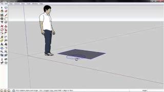 Google Sketchup Tutorial: Rotate and Scale Tool Tutorial