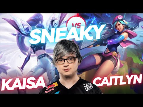 SNEAKY | KAISA VS CAITLYN | ADC GAMEPLAY | Patch 13.14 / Season 13 | #LeagueofLegends