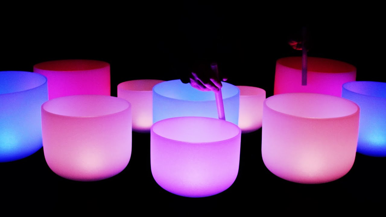 Relaxation Deep Sleep & Chakra Healing Crystal Bowls 432Hz Sound Bath