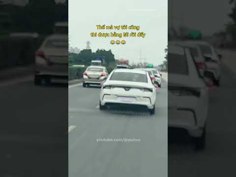 Thế mà vợ tôi cũng thi được bằng lái rồi đấy 😂 #giaothong #phunu #luatgiaothong