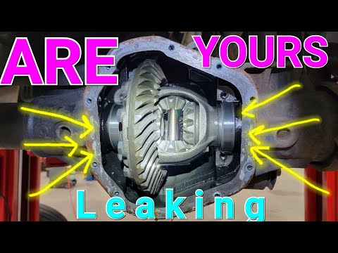 BOOHOO your Ford F250 F350 is Leaky, again 😭| 4x4 front DIFF seals - Find out HOW TO