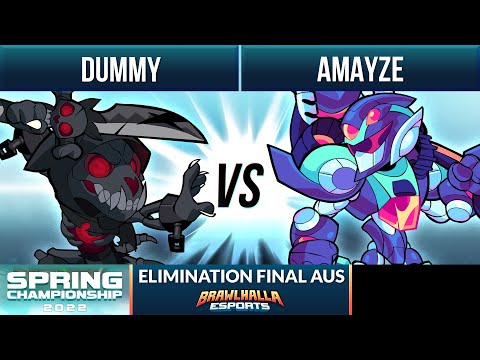 Dummy vs Amayze - Elimination Final - Spring Championship 2022 - AUS 1v1