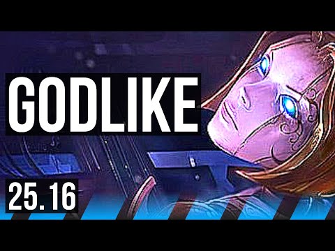 ORIANNA vs IRELIA (MID) | 6 solo kills, Godlike | KR Master | 25.16