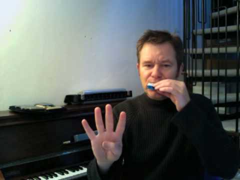 Scale of C - a free harmonica lesson from playharmonica.co.uk