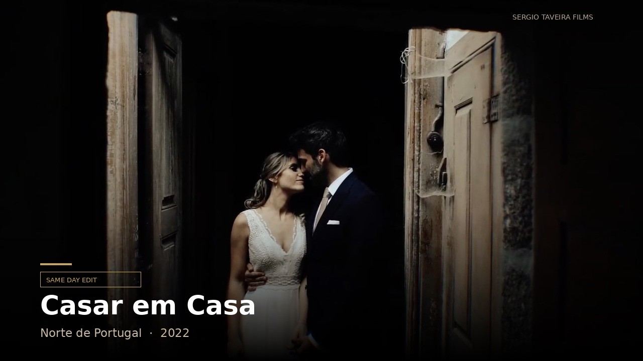 Videógrafo de casamentos — Same Day Edit | Sergio Taveira Films