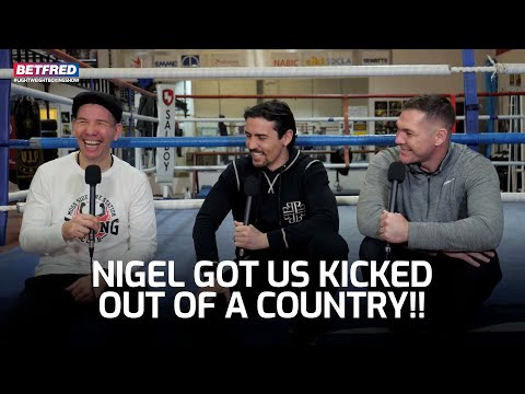 "HE GOT US KICKED OUT" Jamie Moore and Nigel Travis behind the scenes