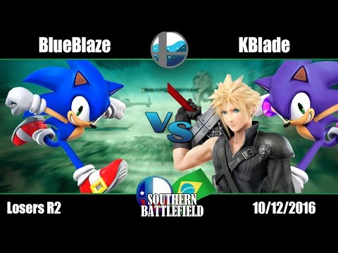 Southern Battlefield: OZN | Blueblaze (Sonic) vs RP | KBlade (Sonic, Cloud) - Losers R2