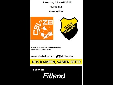 Doshelden Kampen: 29-04-2017 CSV'28 JO13-1 (D1) (1-4)