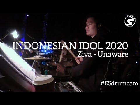 Echa Soemantri - Unaware - Ziva | Indonesian Idol 2020 #ESdrumcam